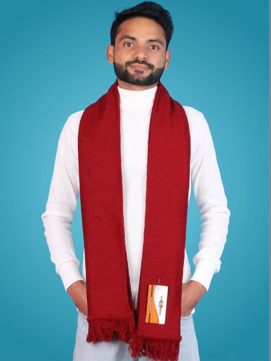Pick Ur Needs Men Merino Wool Mufflers - view 1