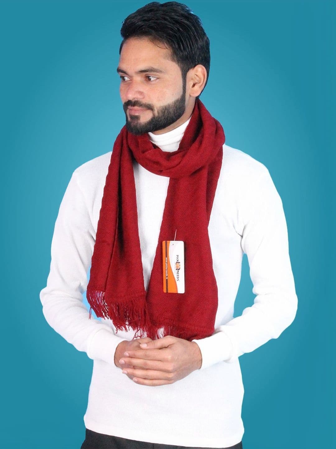 Pick Ur Needs Men Merino Wool Mufflers - view 1