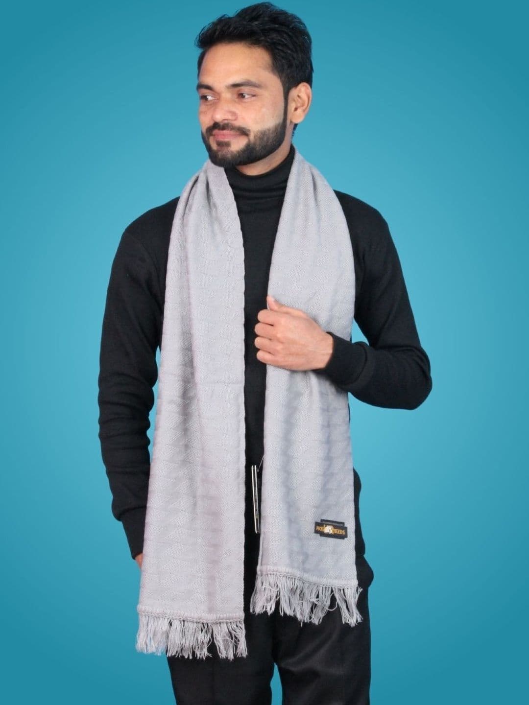 Pick Ur Needs Men Merino Wool Mufflers - view 1