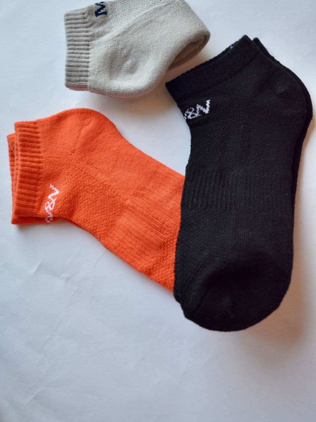 Milk&Whisky Men Pack of 3 Cotton Assorted Ankle Length Socks - view 1