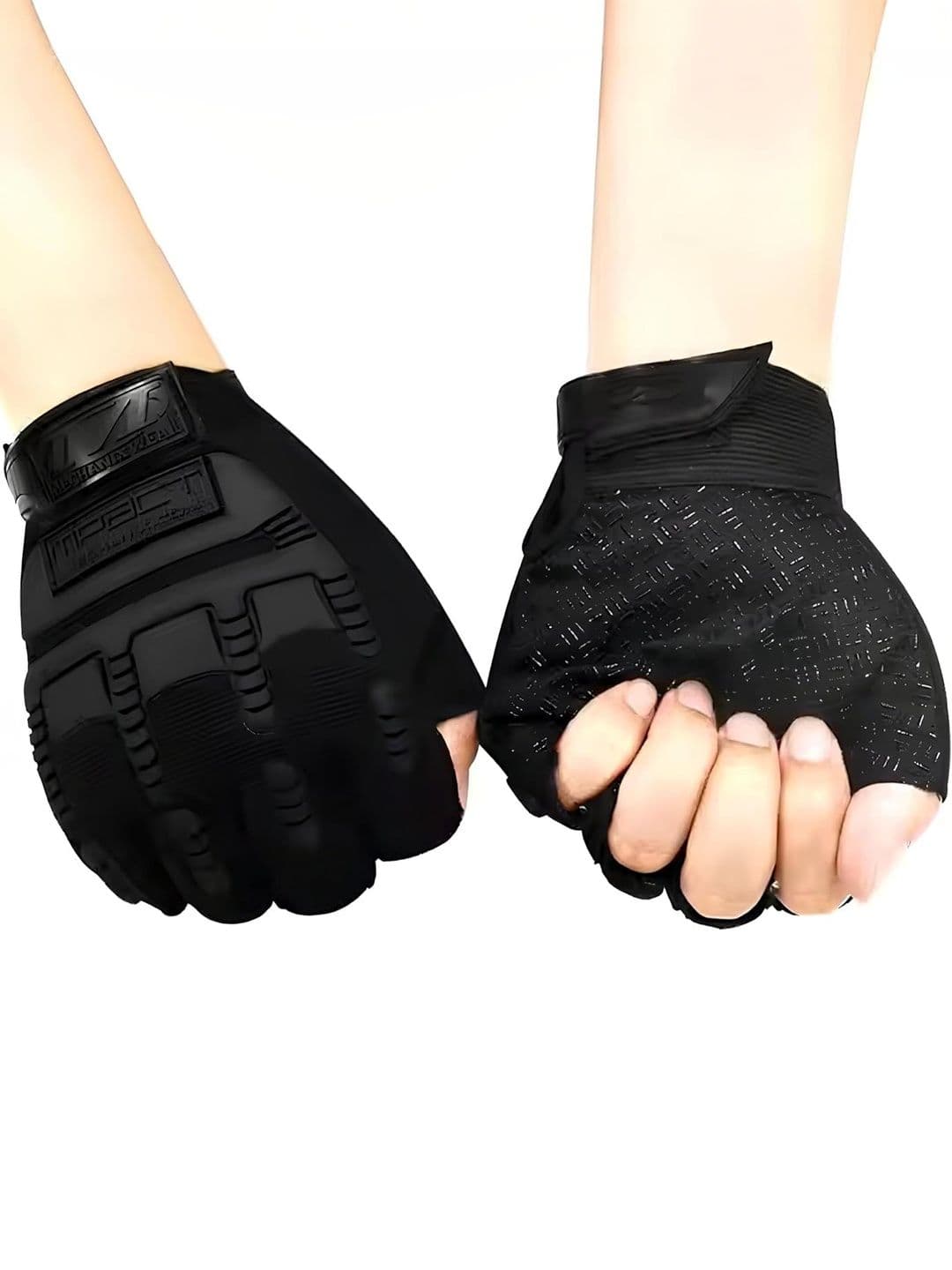 BAESD Unisex Fingerless Gloves - view 1