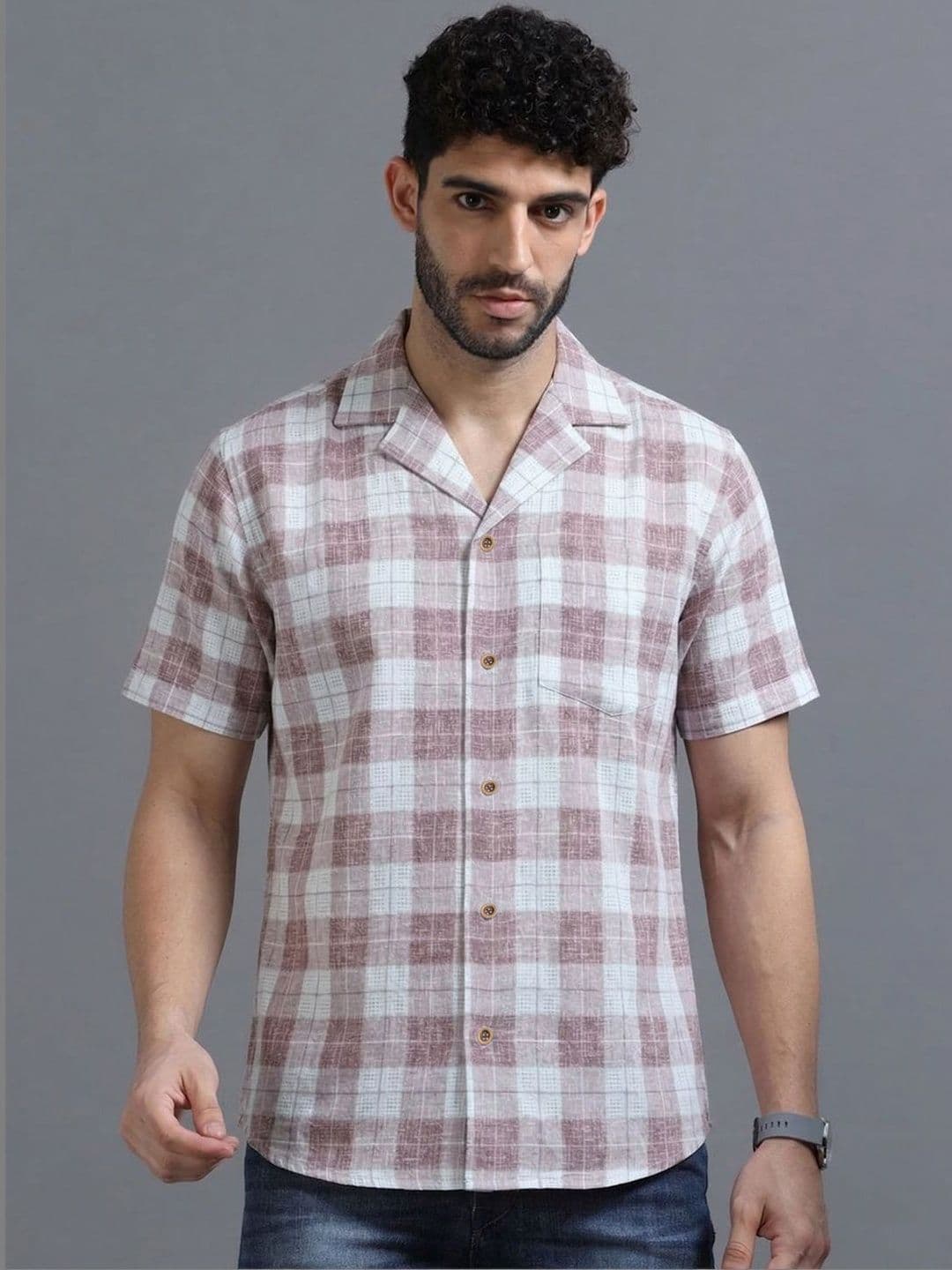 SZN Men Checked Casual Shirt - view 1