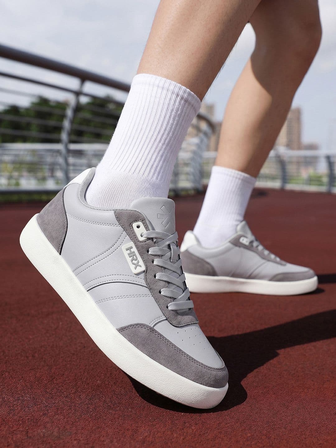 HRX by Hrithik Roshan Men Textured Sneakers - view 1