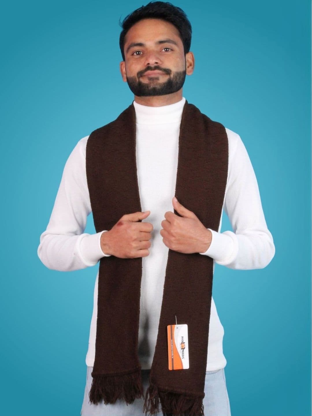 Pick Ur Needs Men Merino Wool Mufflers - view 1