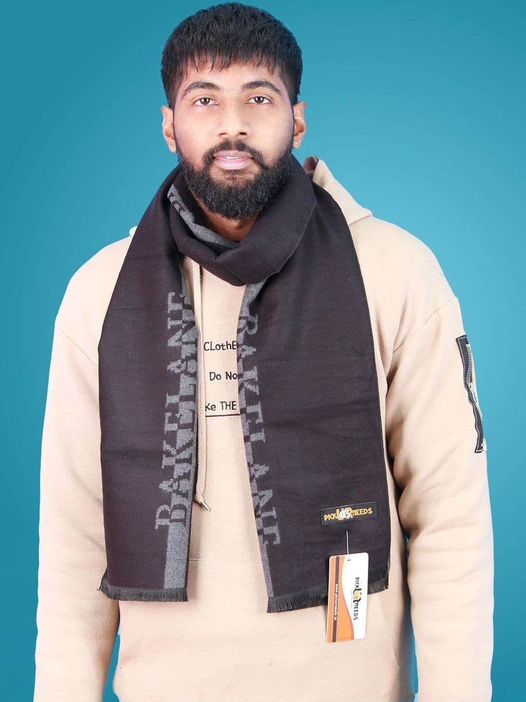 Pick Ur Needs Men Merino Wool Mufflers - view 1