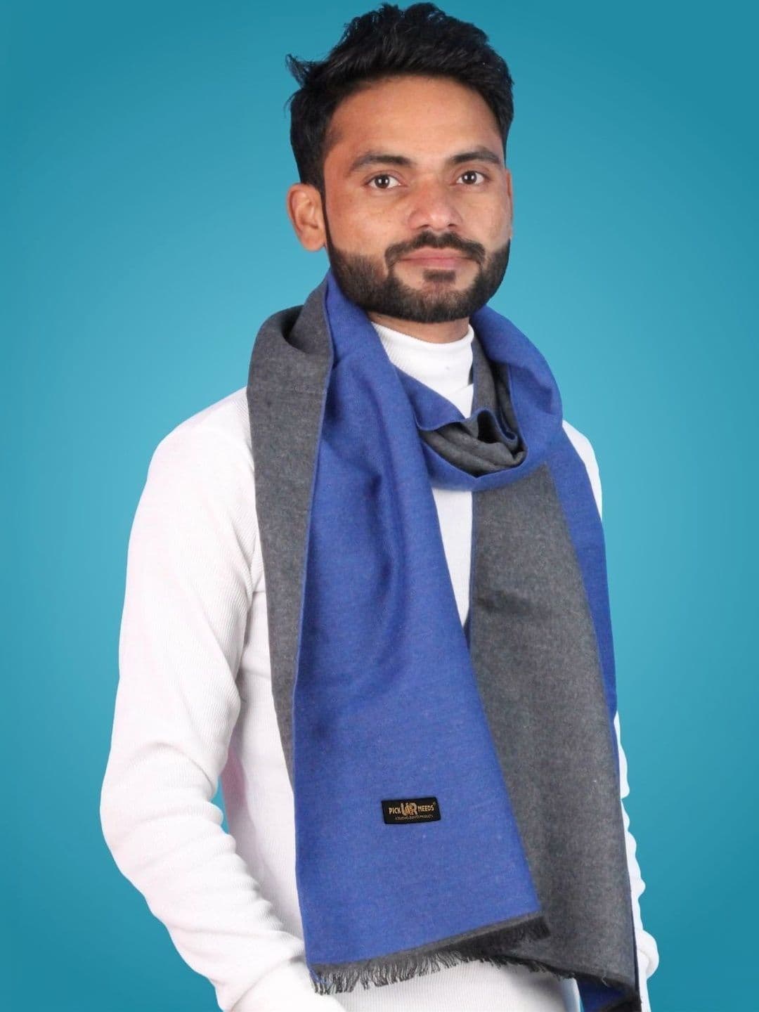 Pick Ur Needs Men Merino Wool Mufflers - view 1