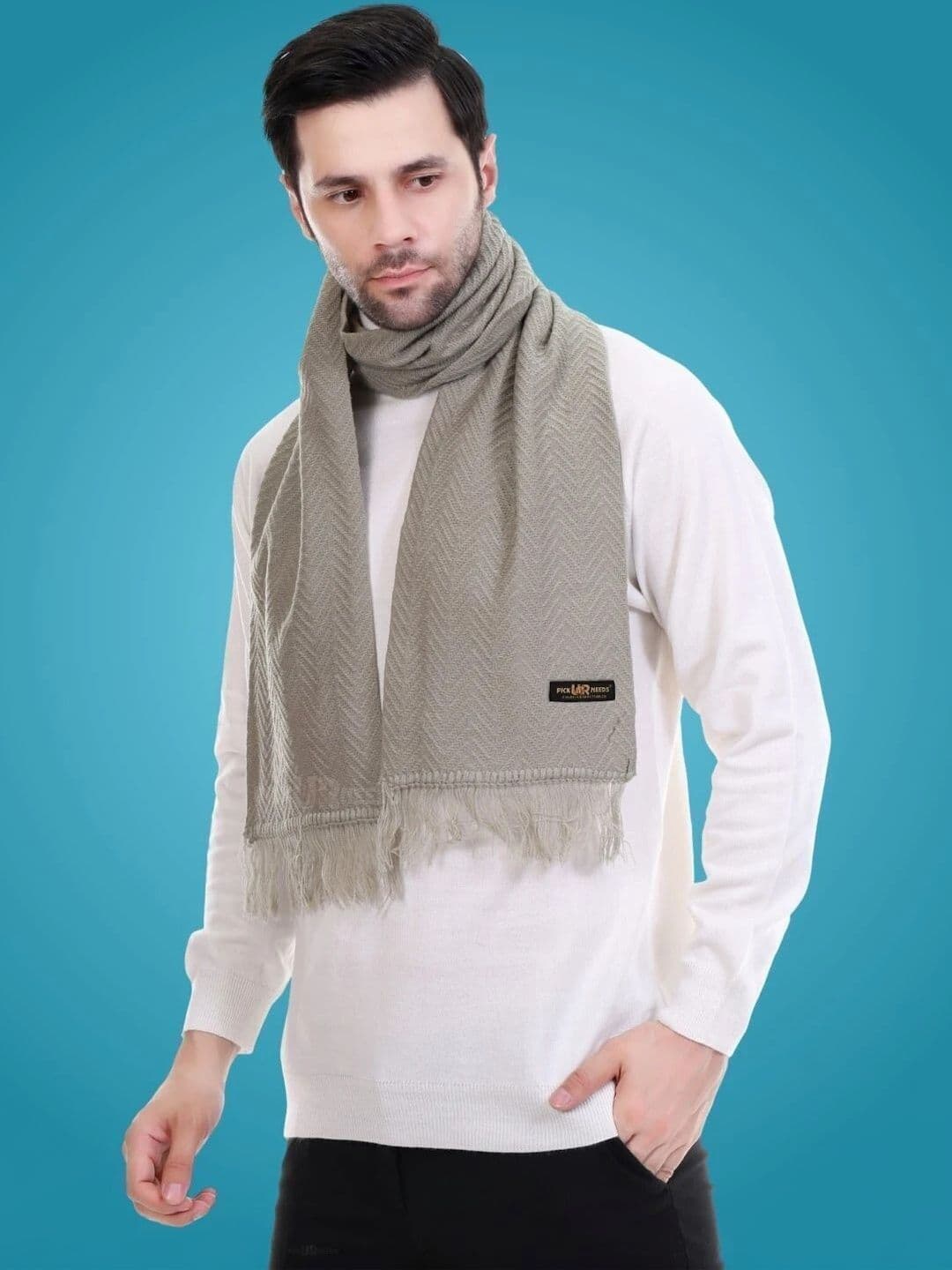 Pick Ur Needs Men Merino Wool Mufflers - view 1