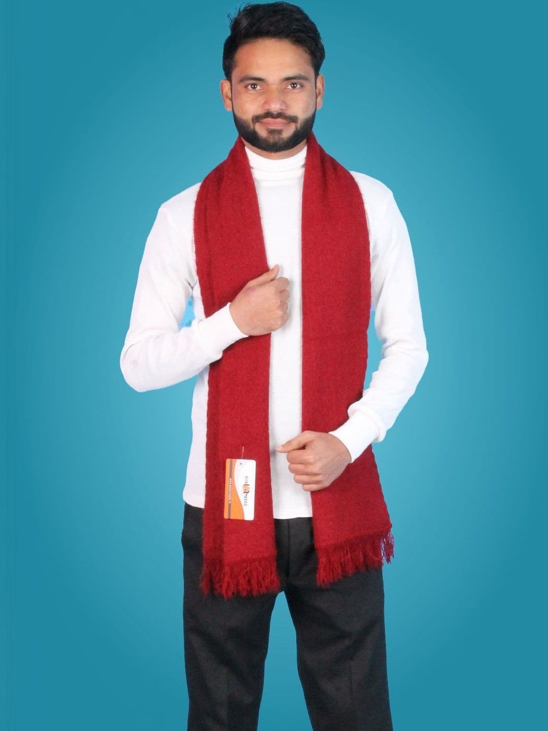 Pick Ur Needs Men Merino Wool Mufflers - view 1