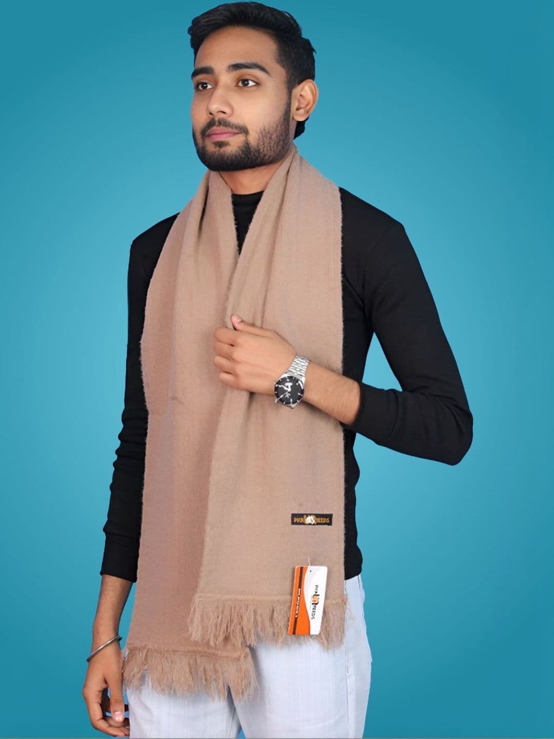 Pick Ur Needs Men Merino Wool Mufflers - view 1