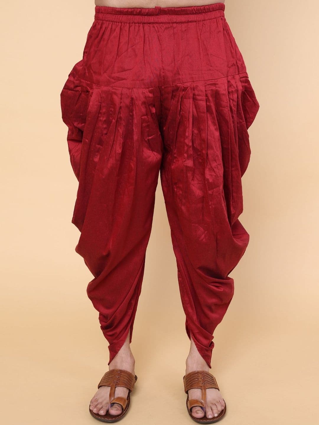 W & G Men Silk Dhoti Pants Dhotis - view 1