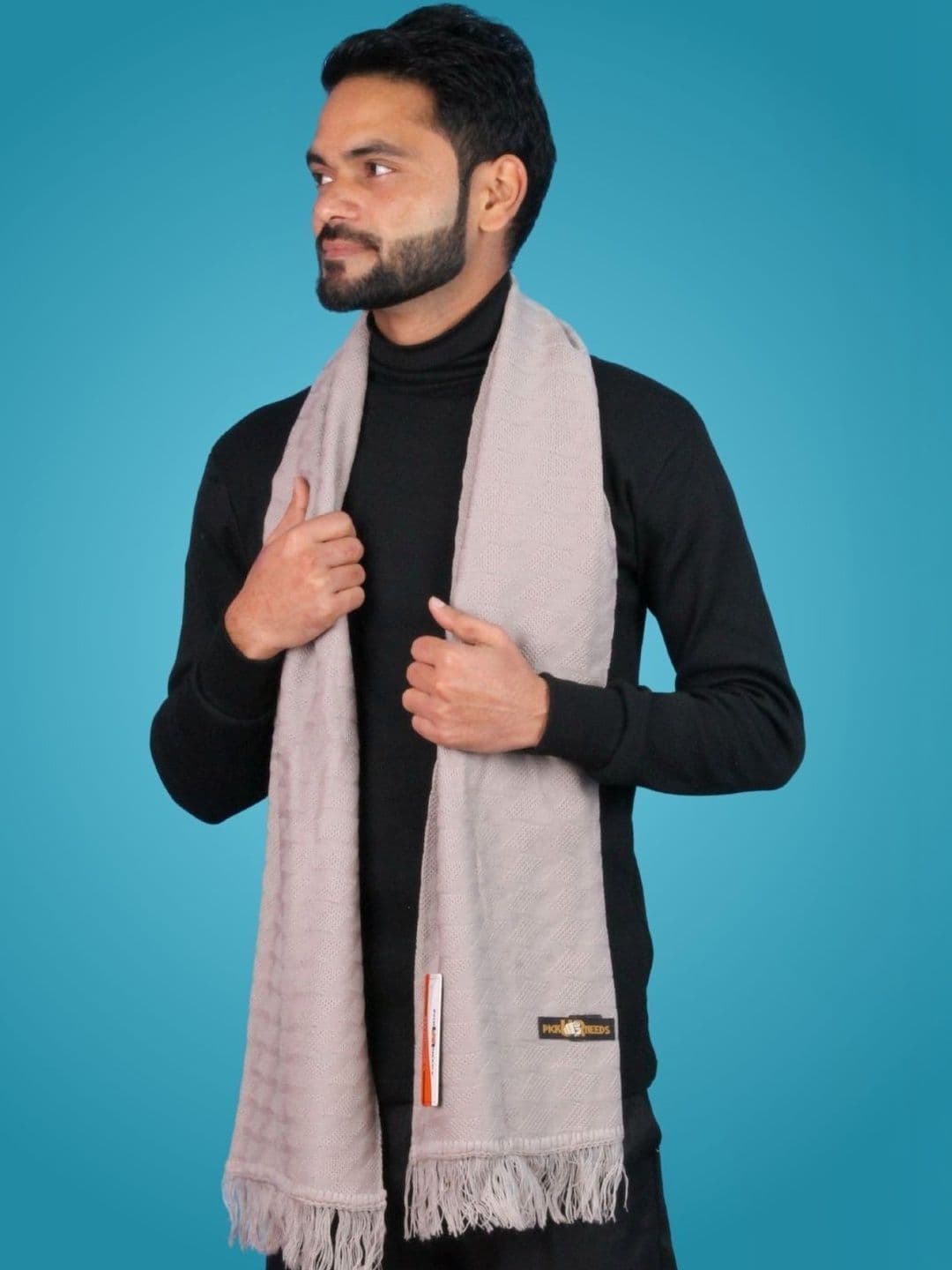 Pick Ur Needs Men Merino Wool Mufflers - view 1