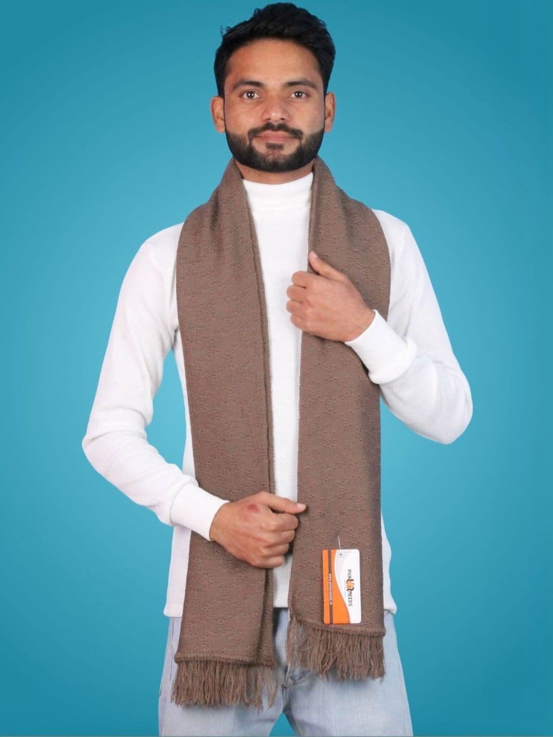 Pick Ur Needs Men Merino Wool Mufflers - view 1