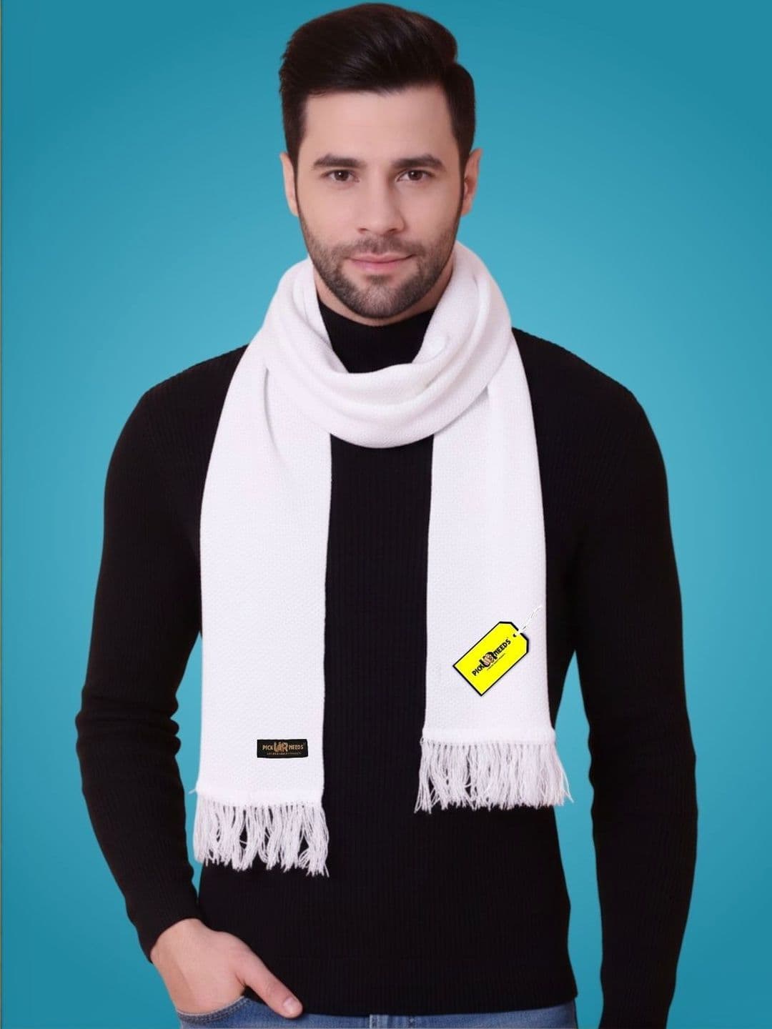 Pick Ur Needs Men Merino Wool Mufflers - view 1