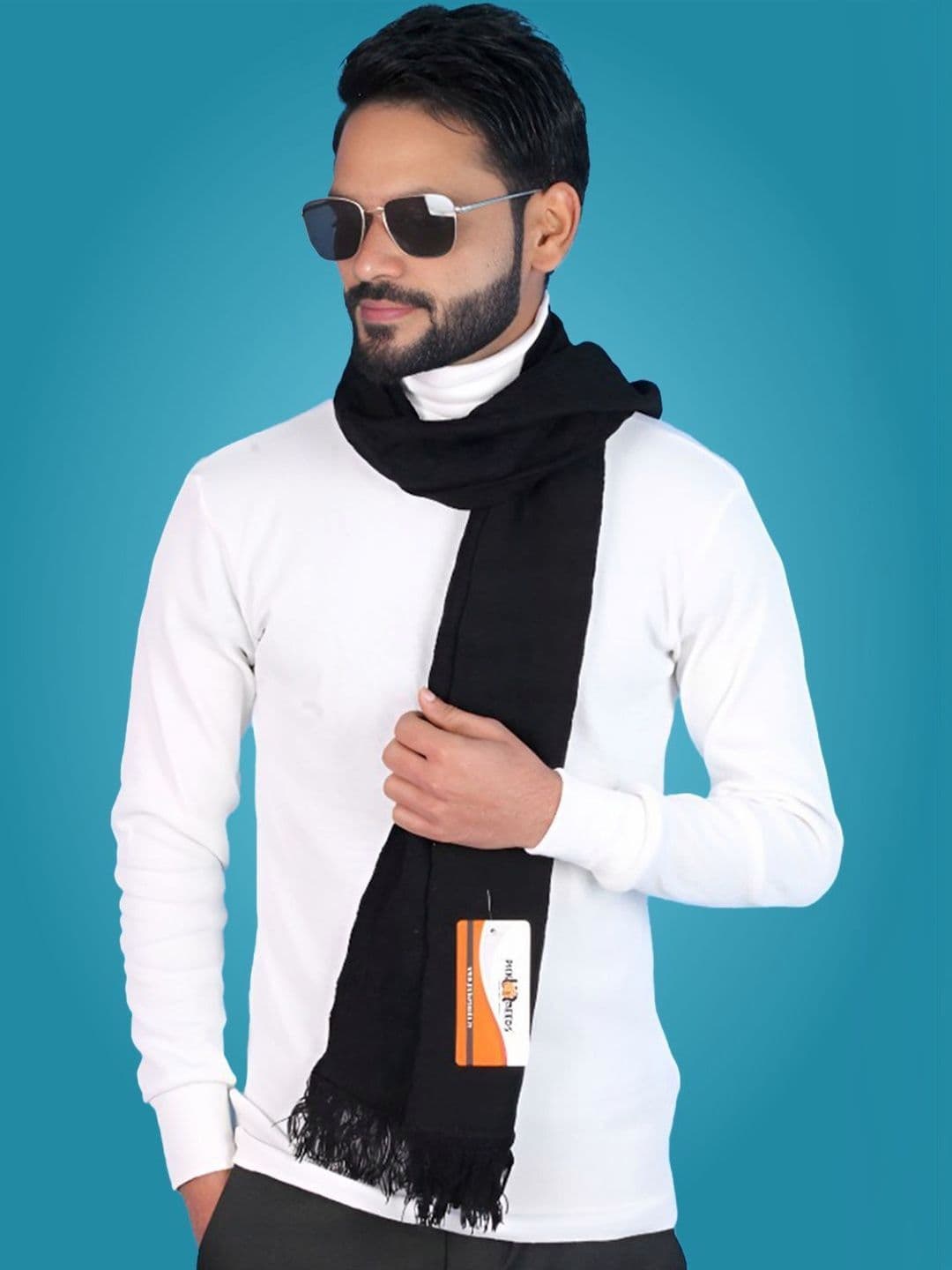 Pick Ur Needs Men Merino Wool Mufflers - view 1
