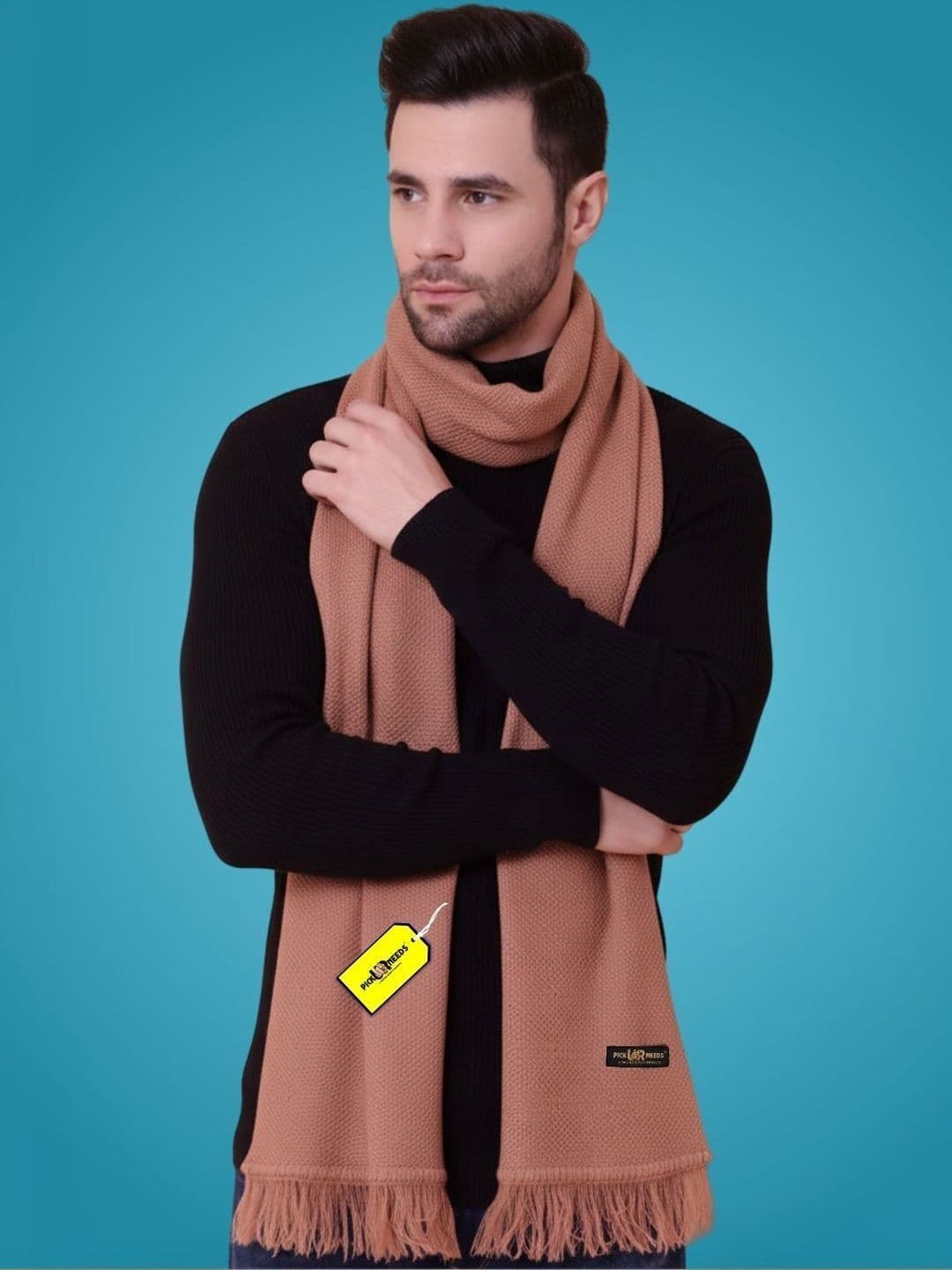 Pick Ur Needs Men Merino Wool Mufflers - view 1