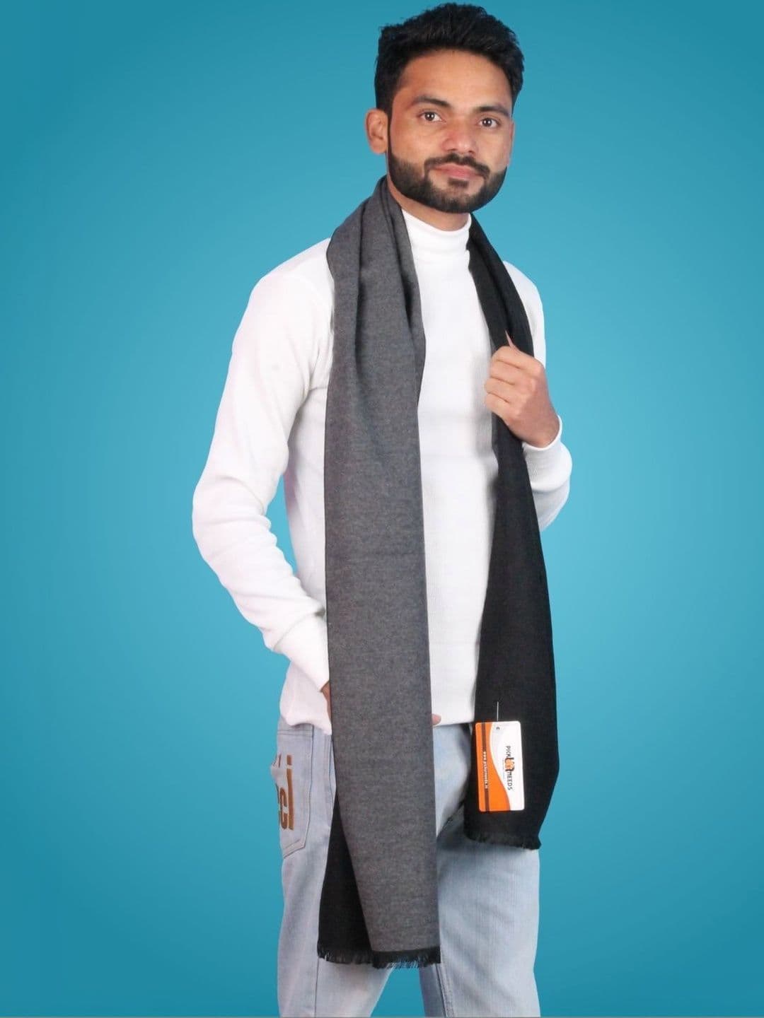 Pick Ur Needs Men Merino Wool Mufflers - view 1
