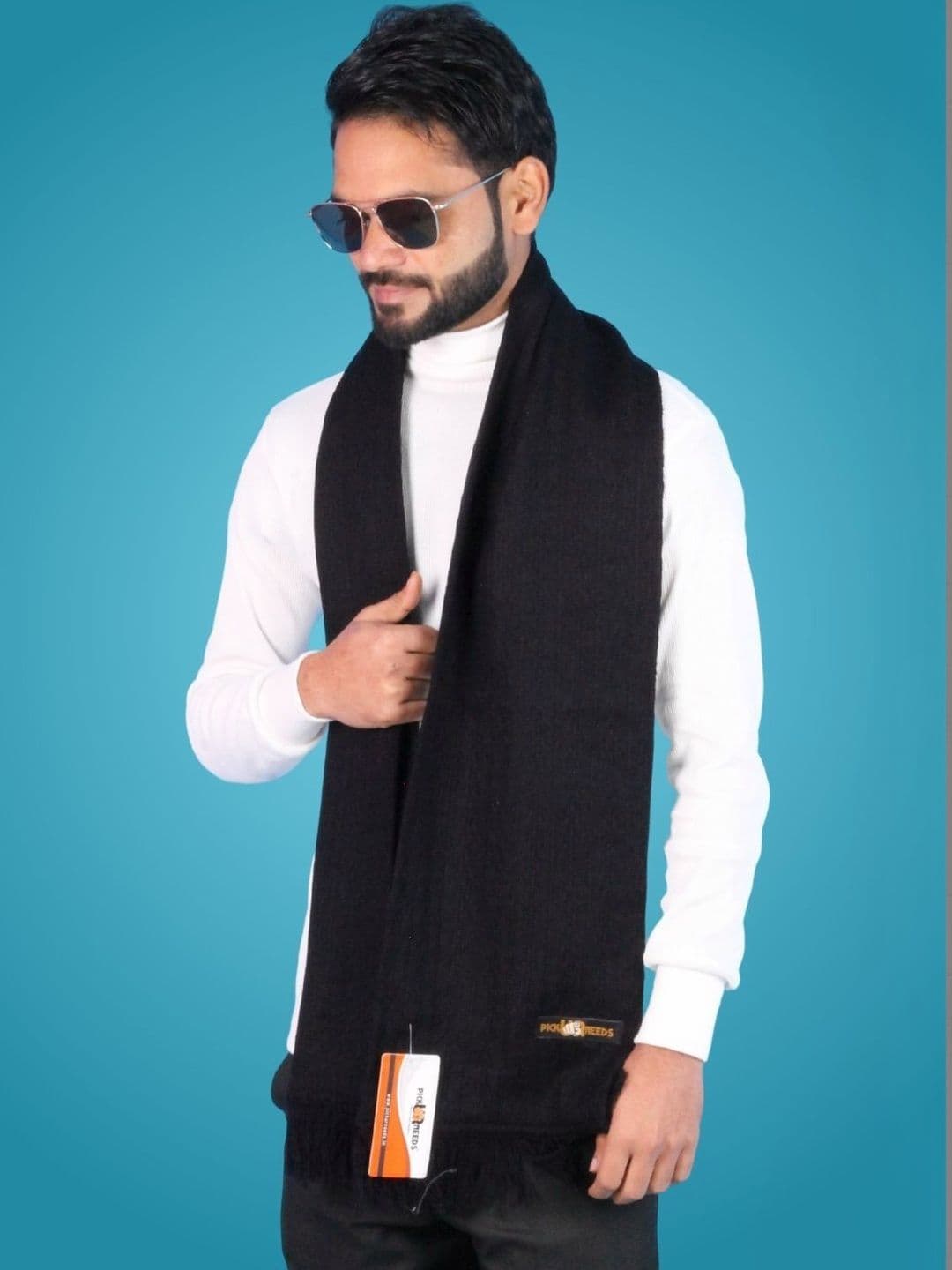 Pick Ur Needs Men Merino Wool Mufflers - view 1
