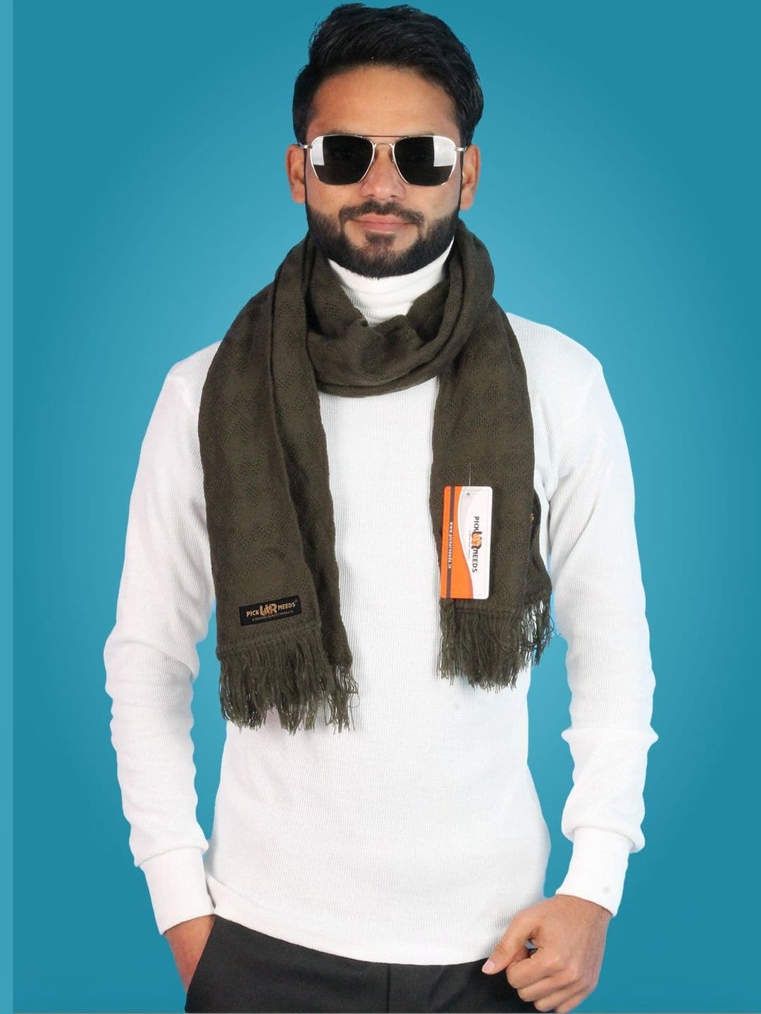 Pick Ur Needs Men Merino Wool Mufflers - view 1