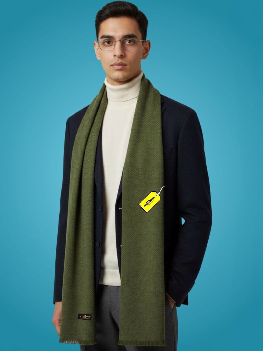 Pick Ur Needs Men Merino Wool Mufflers - view 1