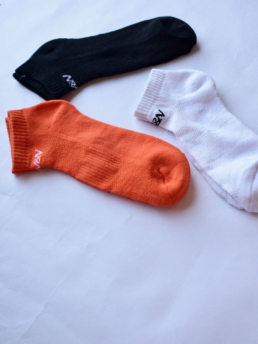 Milk&Whisky Men Pack of 3 Cotton Assorted Ankle Length Socks - view 1