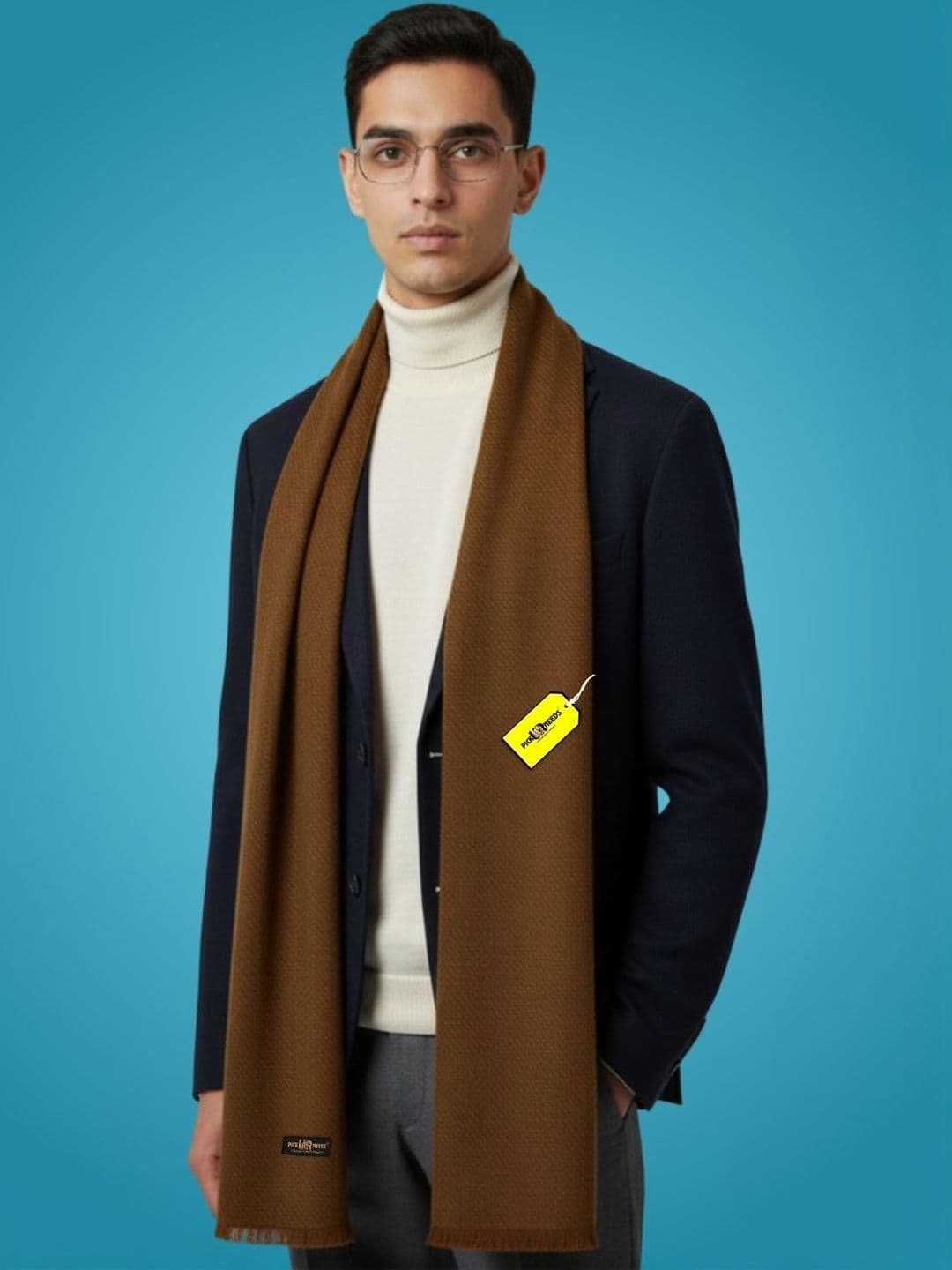 Pick Ur Needs Men Merino Wool Mufflers - view 1