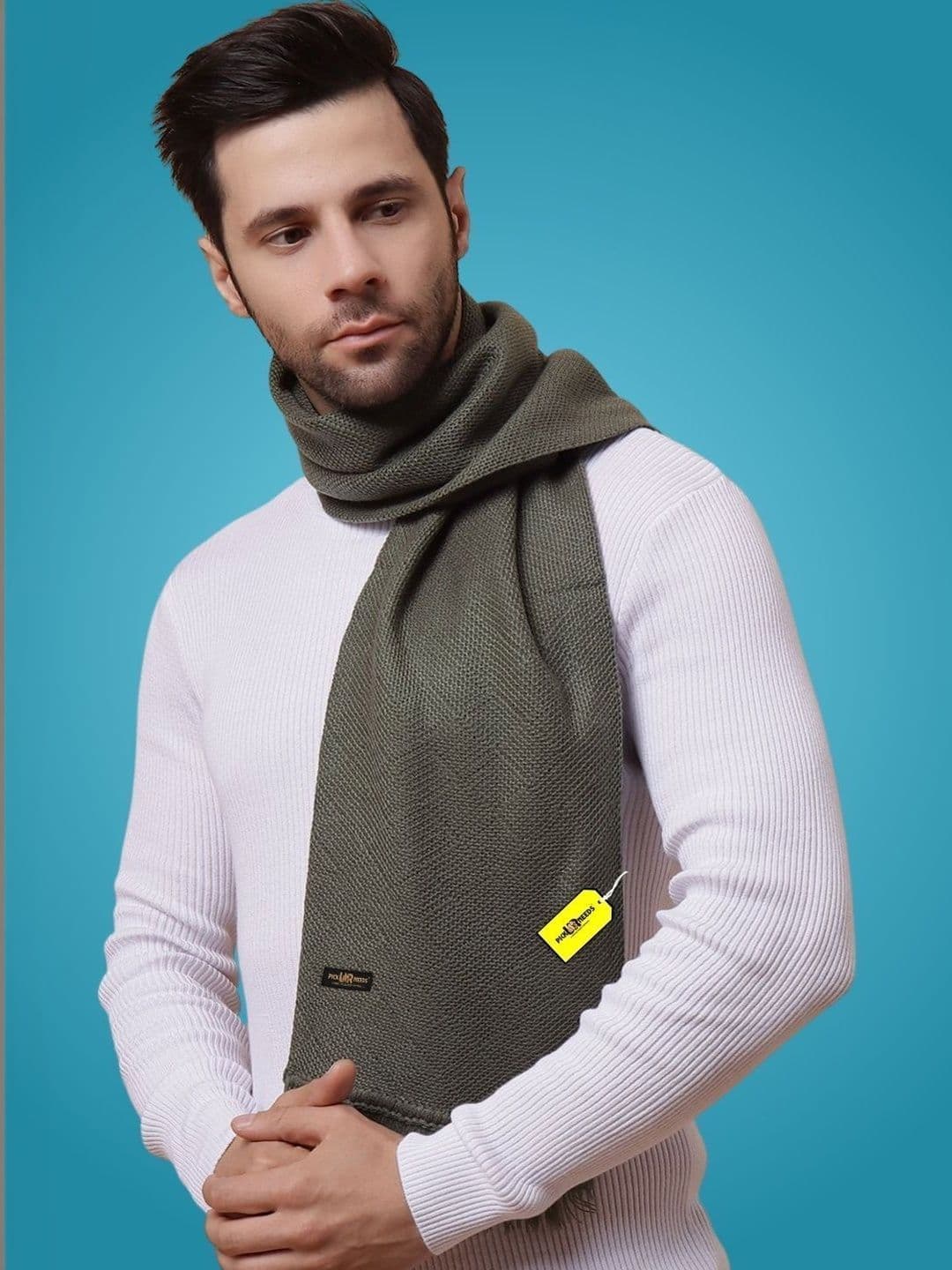 Pick Ur Needs Men Merino Wool Mufflers - view 1