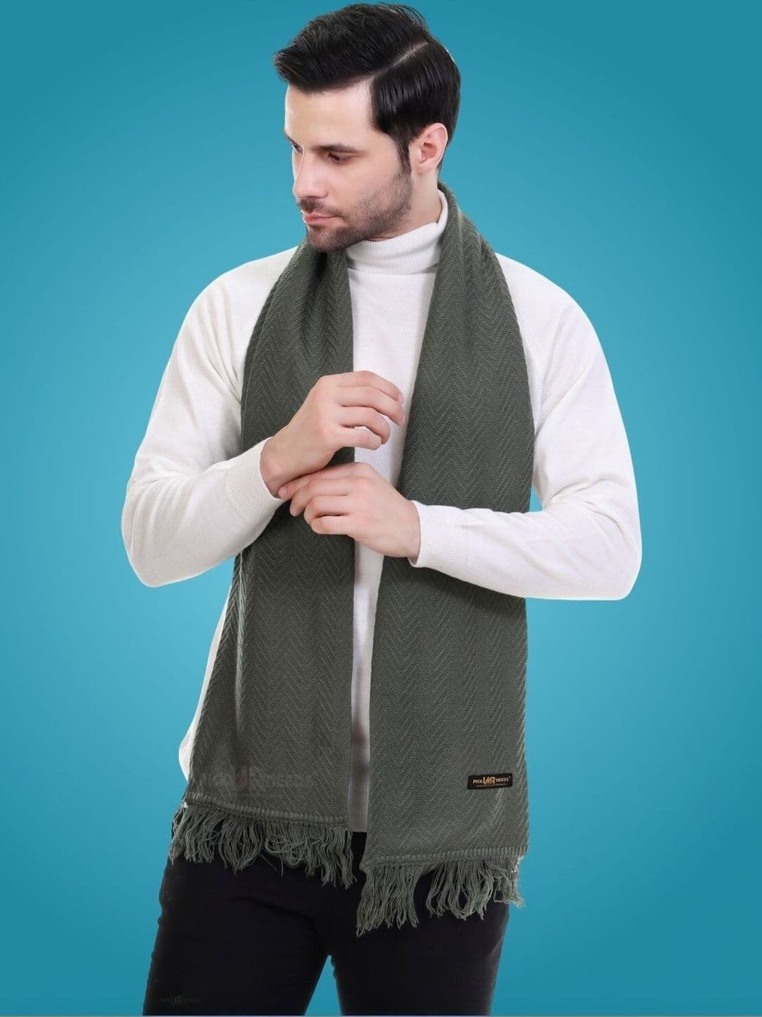 Pick Ur Needs Men Merino Wool Mufflers - view 1