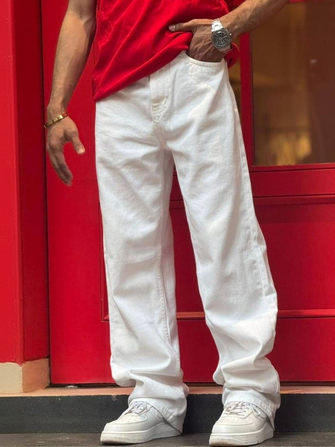 me Queen Men Straight Fit Mid-Rise Jeans - view 1