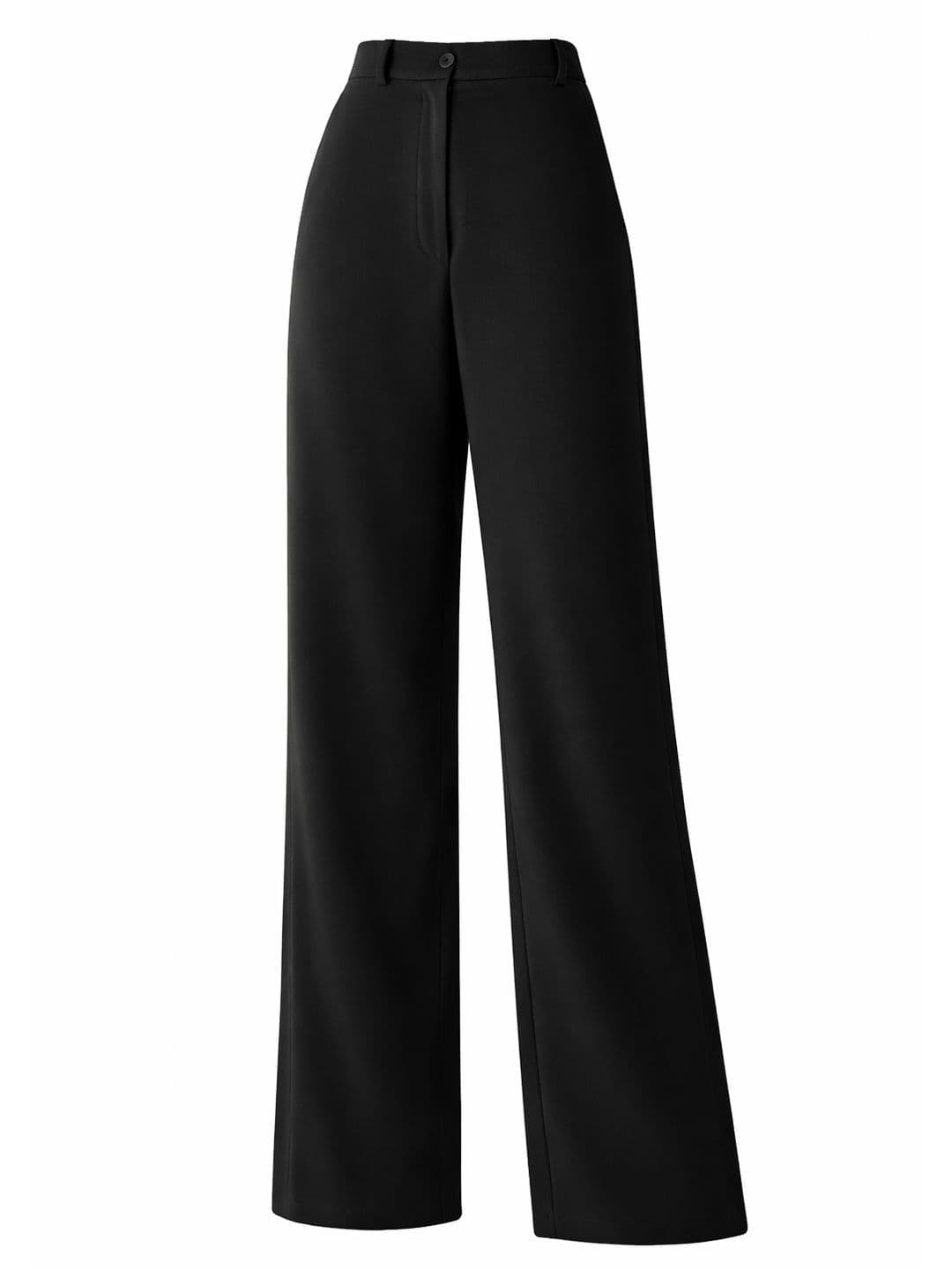 SZN Women Relaxed Straight Leg Straight Fit High-Rise Easy Wash Trousers - view 1
