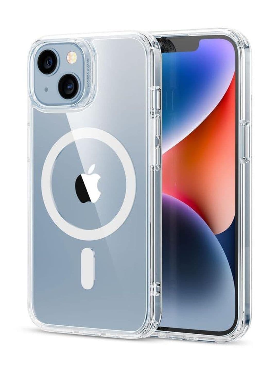 COVERLY Solid Printed iPhone 14 Back Case Mobile Accessories
