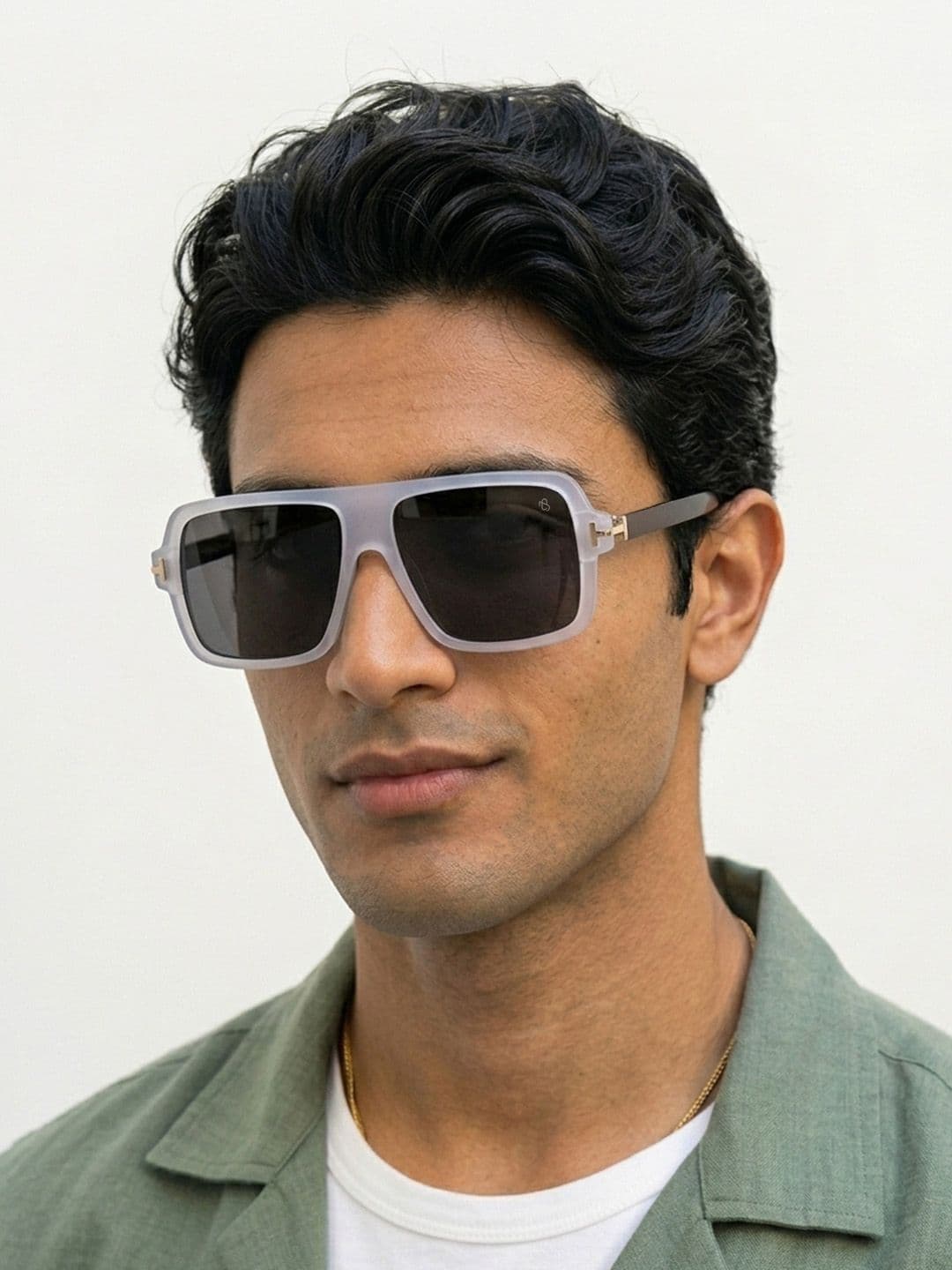 Eyejack by Voyage Unisex Square Sunglasses with UV Protected Lens 9392CL1055 - view 1