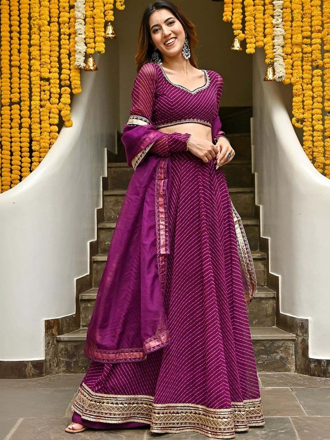 Zeel Clothing Embellished Sequinned Semi-Stitched Lehenga & Blouse With Dupatta - view 1
