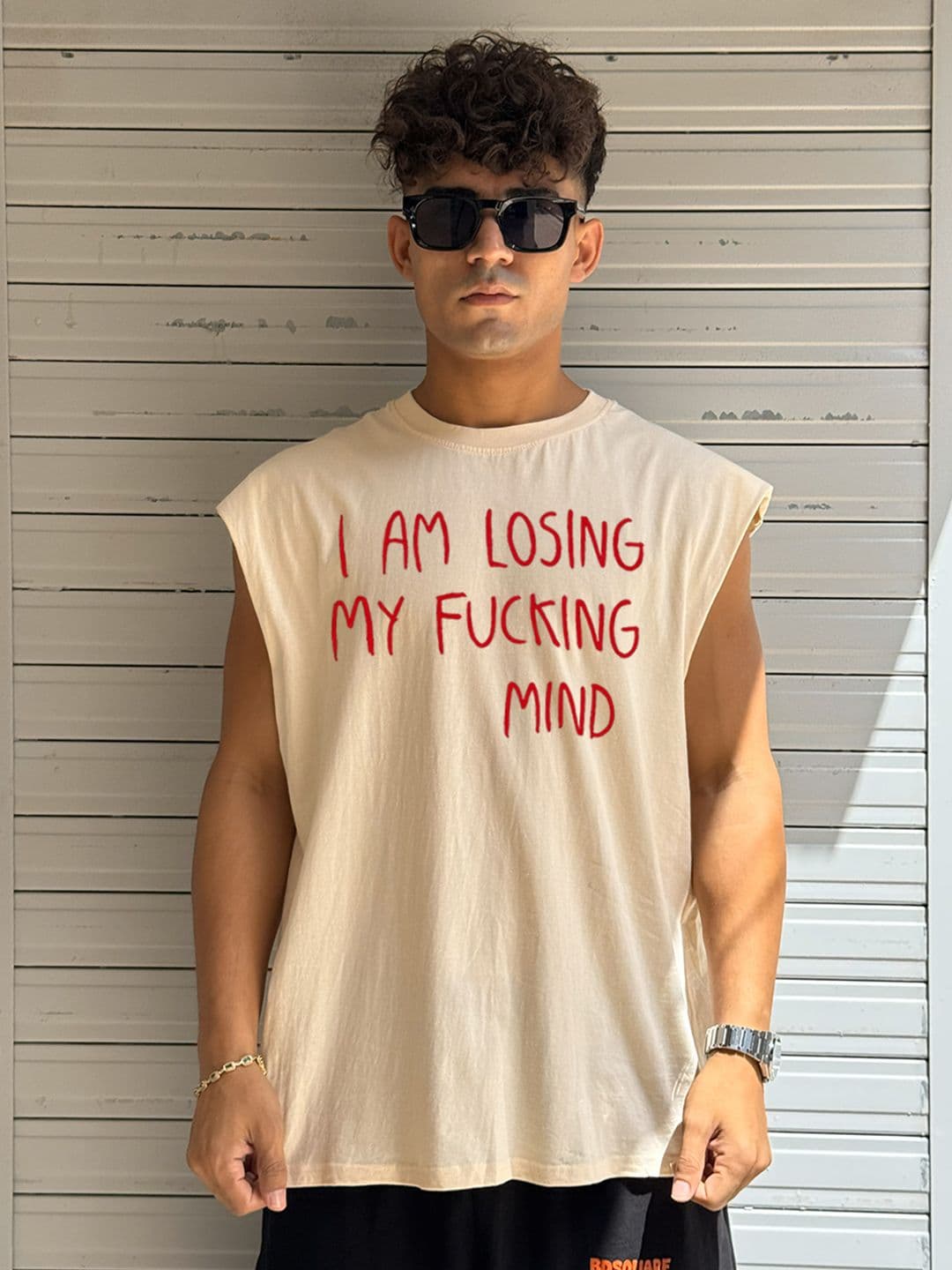 BDSQUARE Men Typography Printed T-shirt - view 1