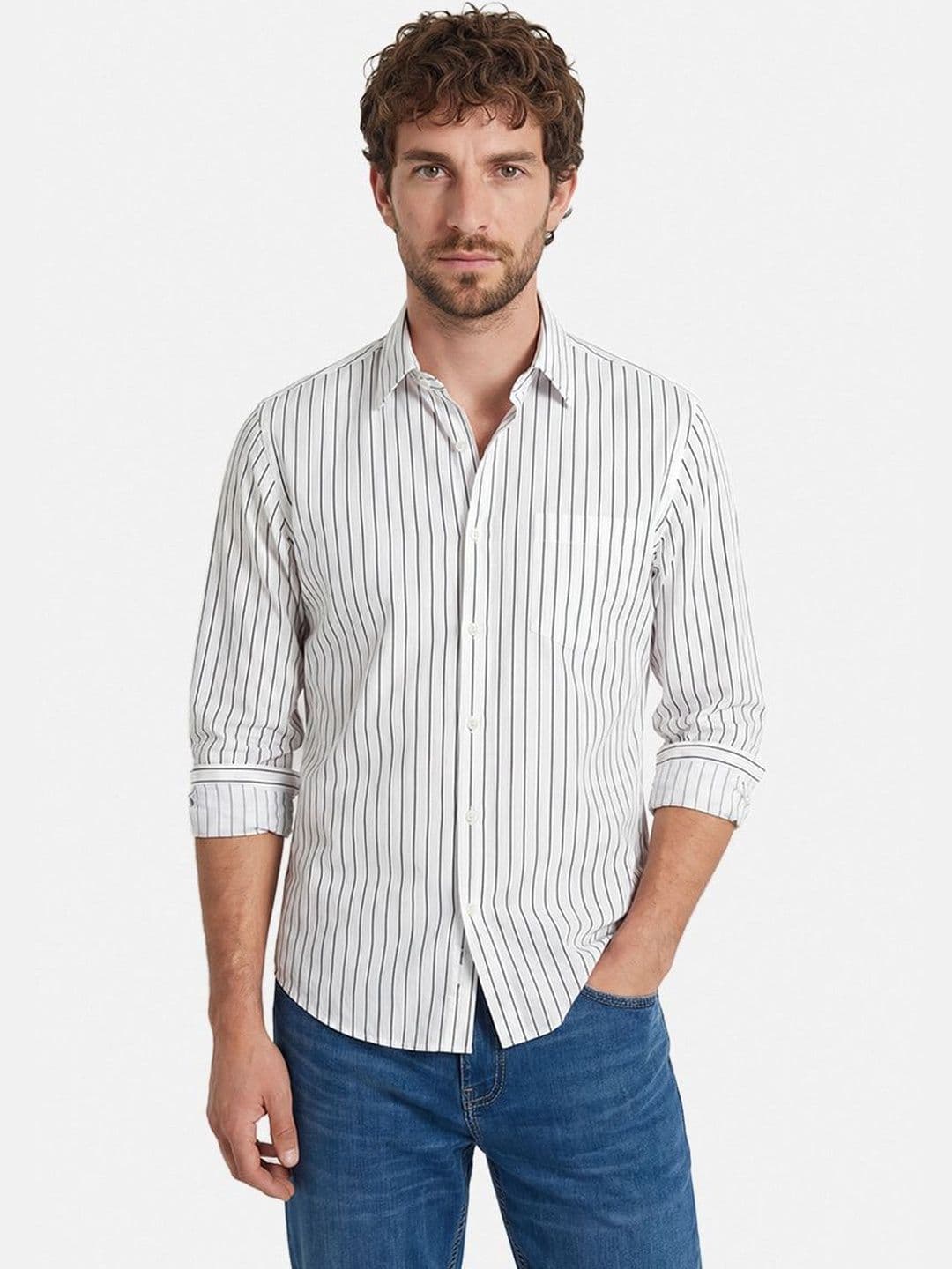 Snitch Men Striped Casual Shirt - view 1