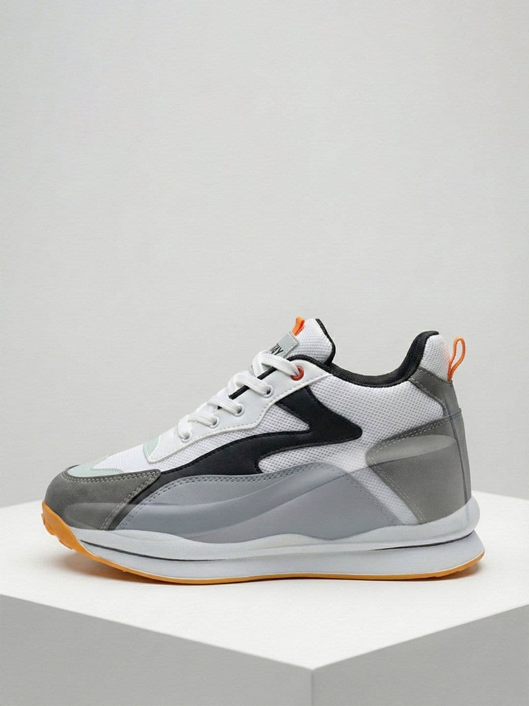 Bxxy Men Elevator Multi-Color Breathable Mesh Casual Lace-up Sneaker Shoes - view 1