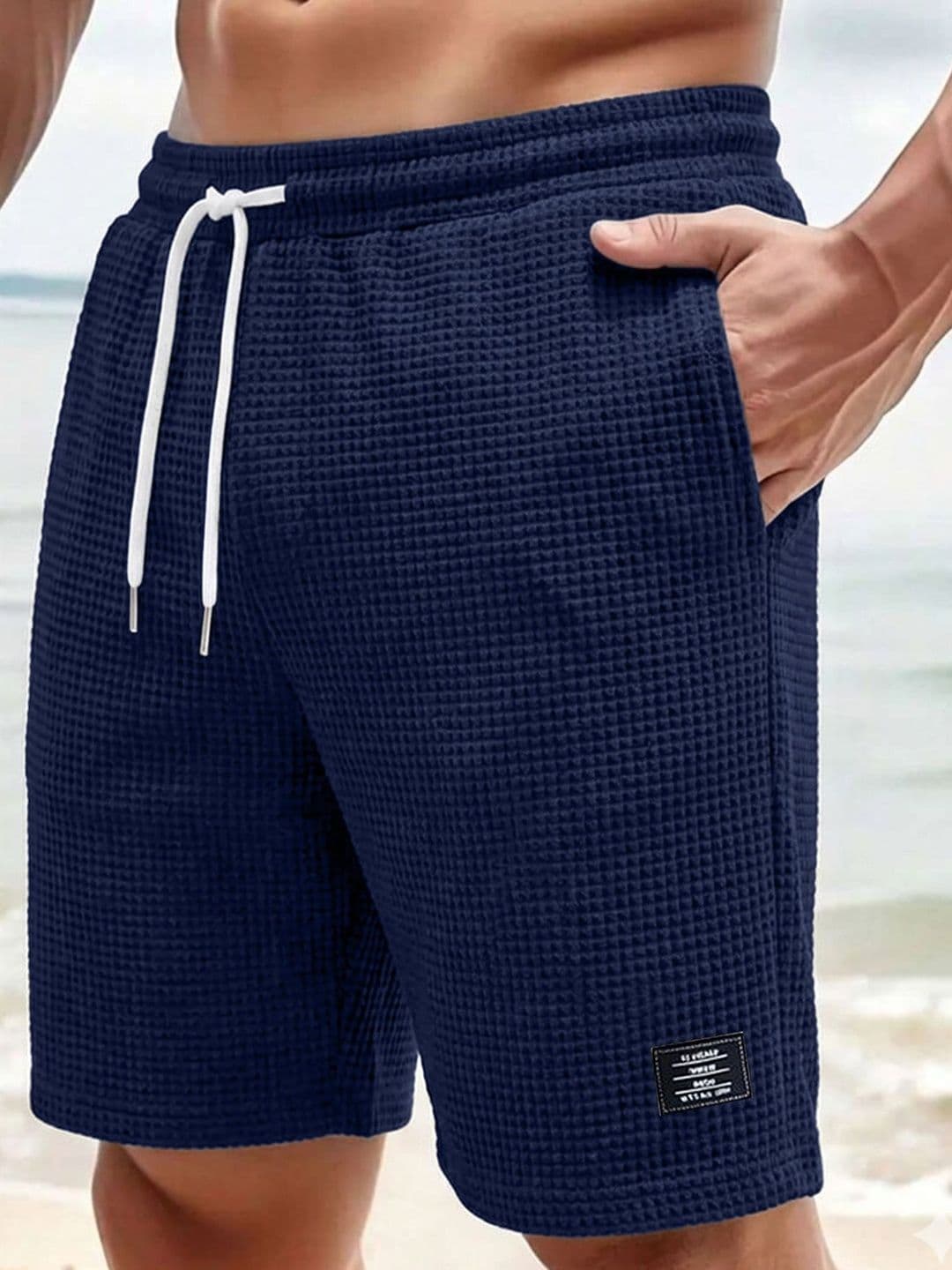AUSK Self Design Knee Length Shorts - view 1