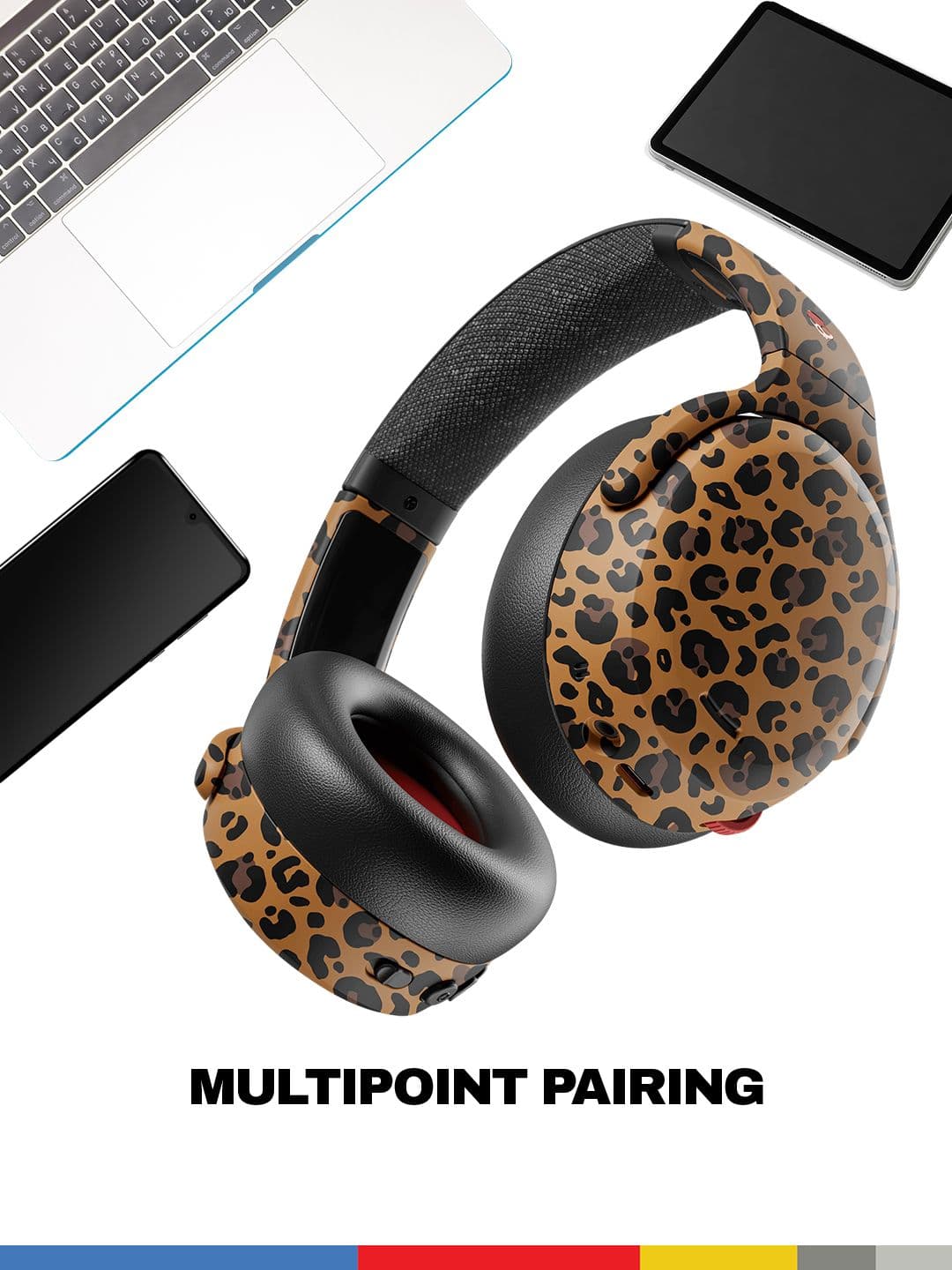 Skullcandy Unisex Printed Over Ear Headphones - view 1