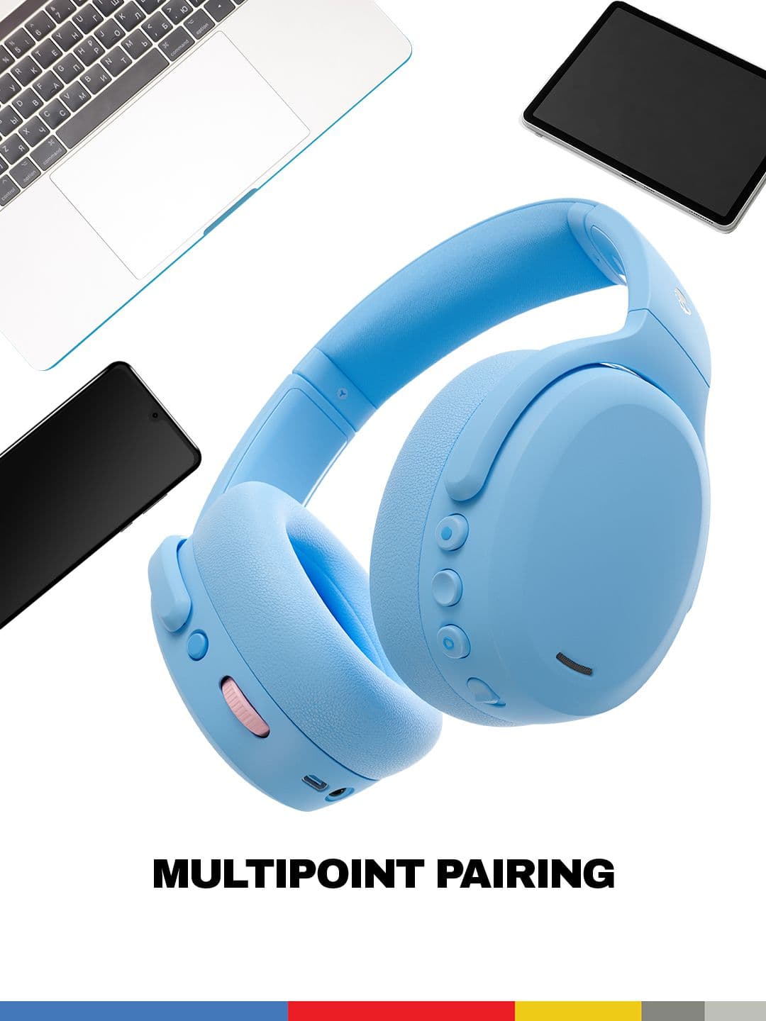 Skullcandy Crusher ANC 2 Over-Ear Noise Cancelling Wireless Headphones - view 1