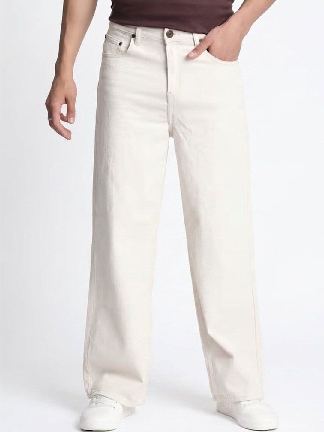 STEPLE DENIMS Men High-Rise Jeans