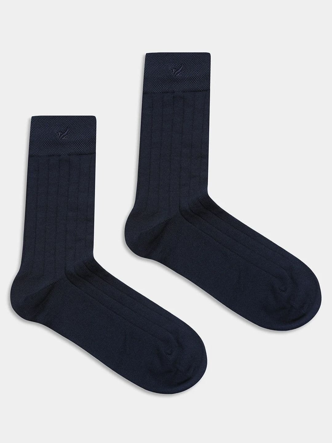 Blackberrys Men Pack of 3 Cotton Assorted Patterned Calf Length Socks - view 1