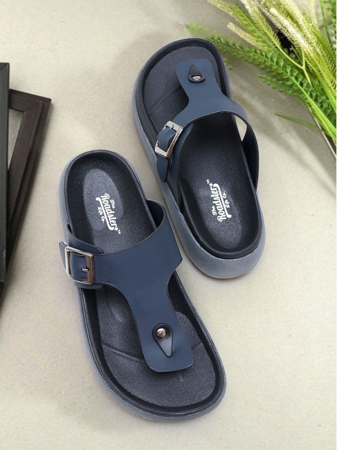The Roadster Lifestyle Co Men Slip-On Comfort Sandals - view 1