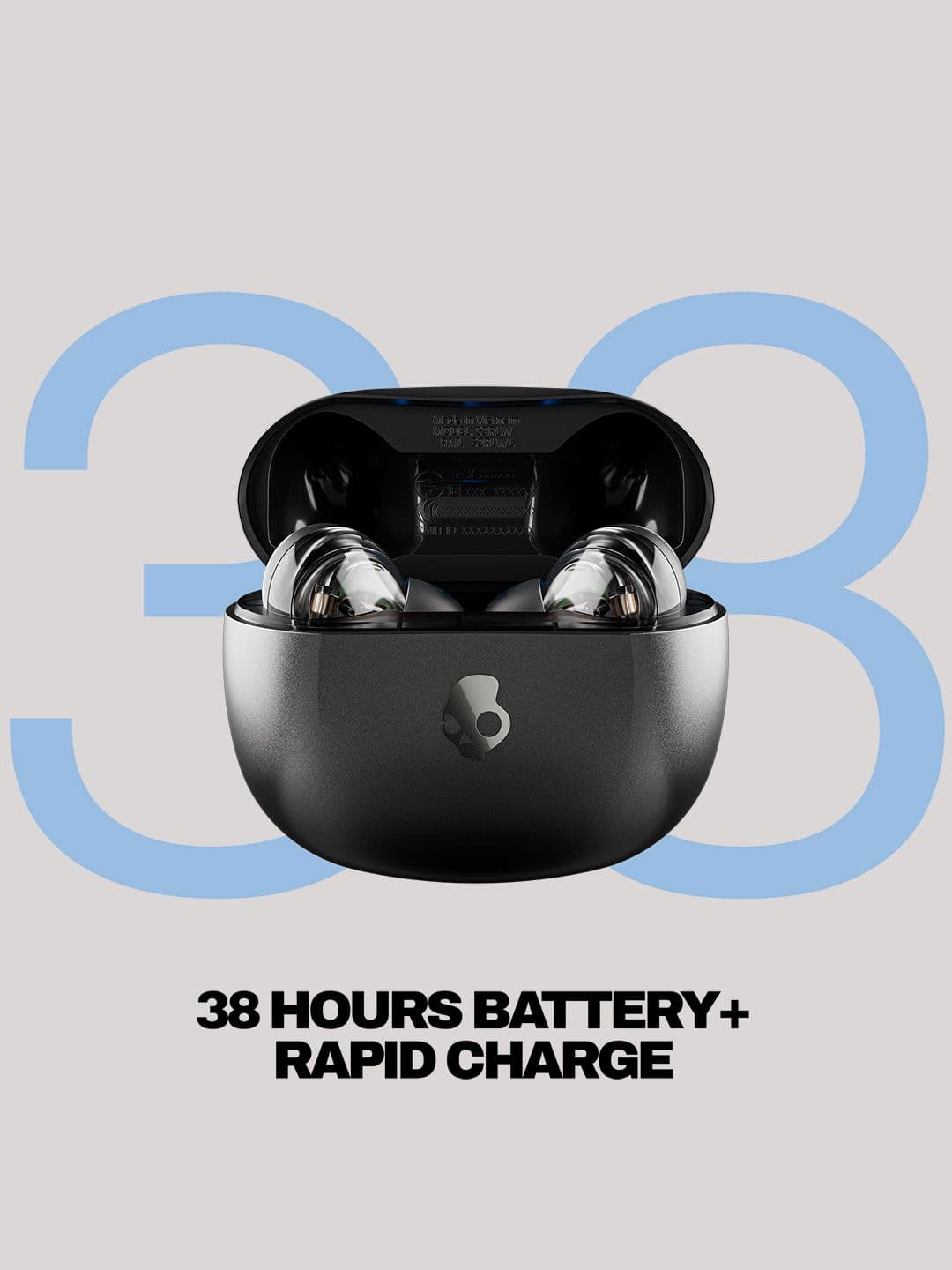 Skullcandy Rail ANC in-Ear Noise Cancelling Wireless Earbuds, Multipoint Pairing - view 1