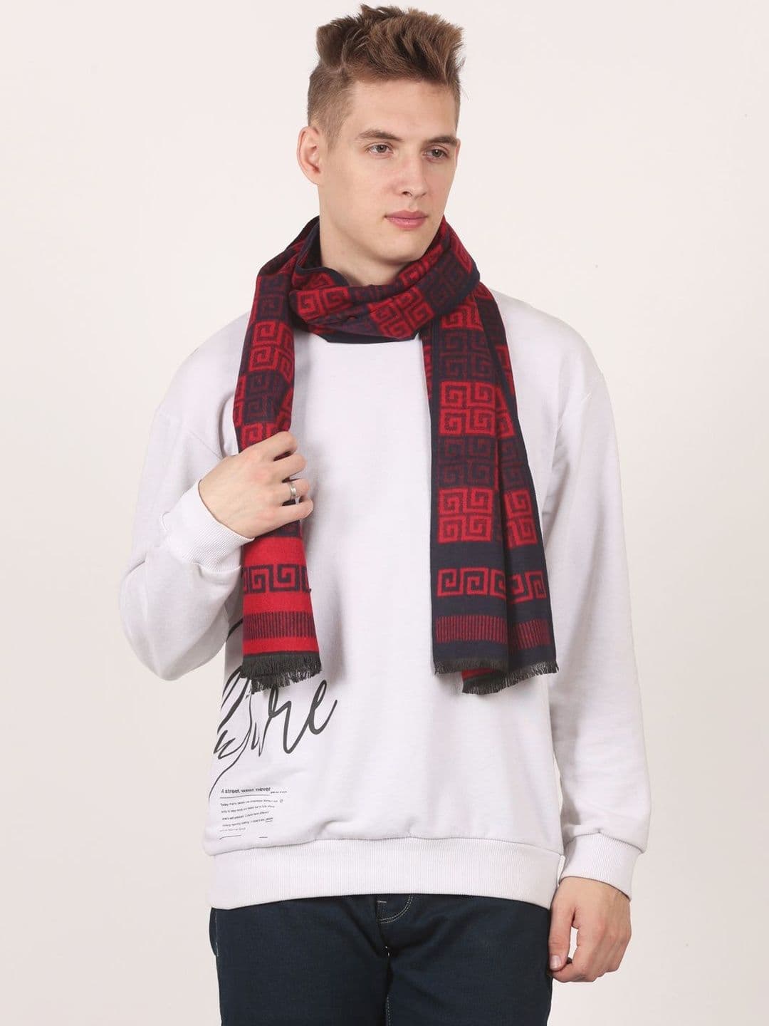 Cazzano Men Printed Scarf - view 1