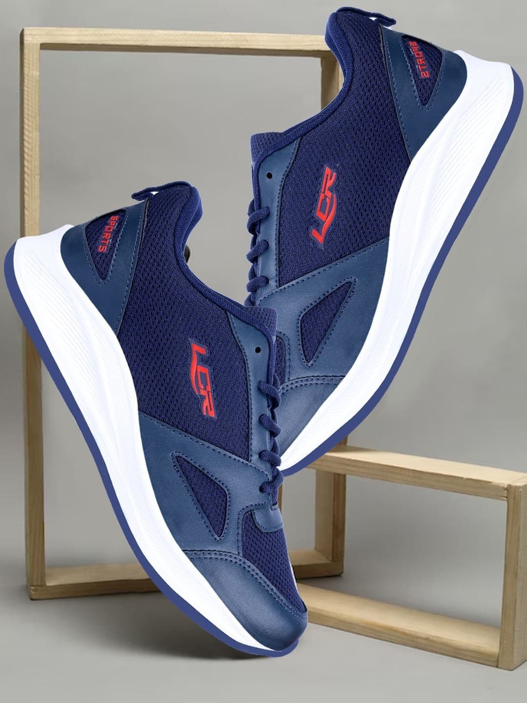 Lancer Men Mesh Running Non-Marking Shoes - view 1