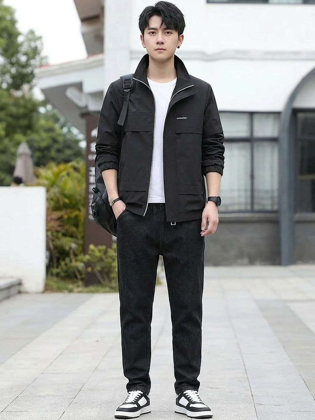 Moda Rapido Men Lightweight Bomber Jacket