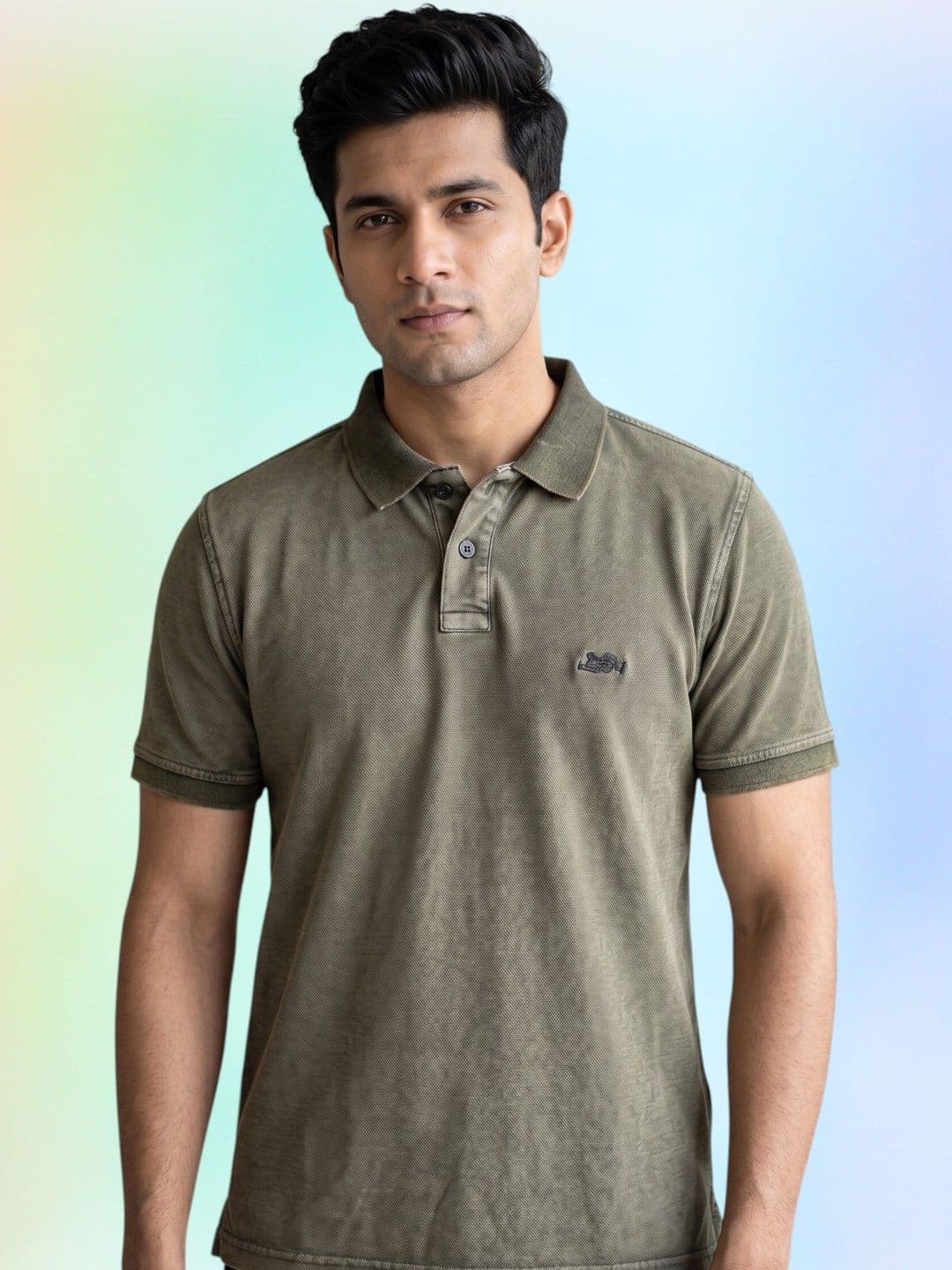 Moda Rapido Men Polo Collar T-shirt - view 1
