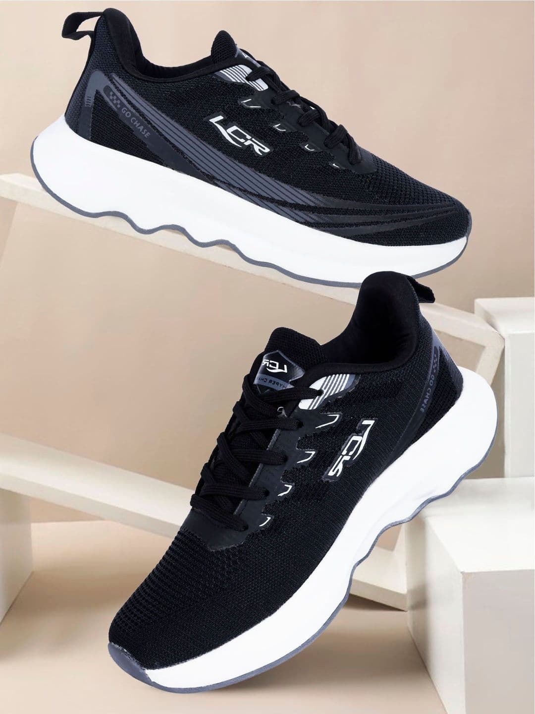 Lancer Men Mesh Running Non-Marking Shoes - view 1