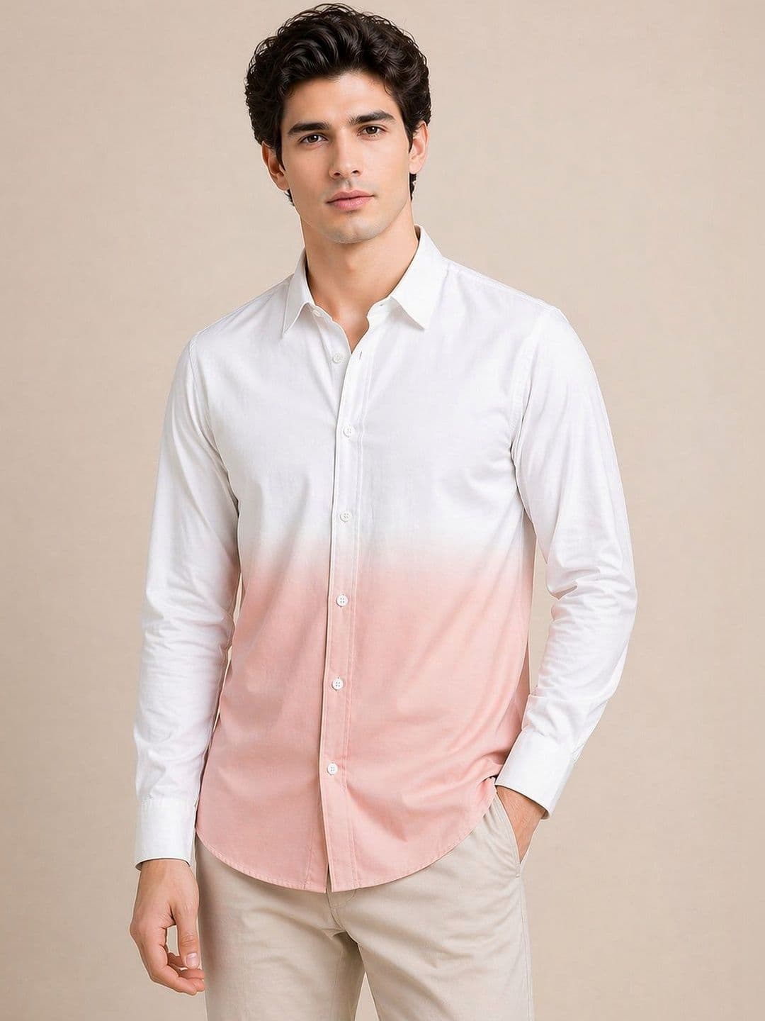 SONISHQ Men Original Colourblocked Casual Shirt - view 1