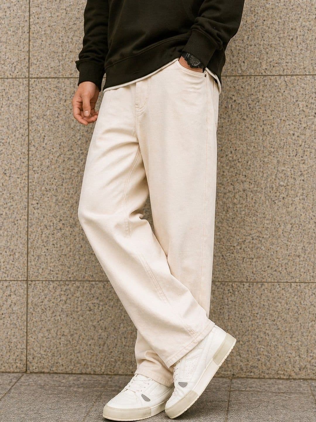 MARK VIEW Men Classic Straight Fit Mid-Rise Stretchable Jeans - view 1