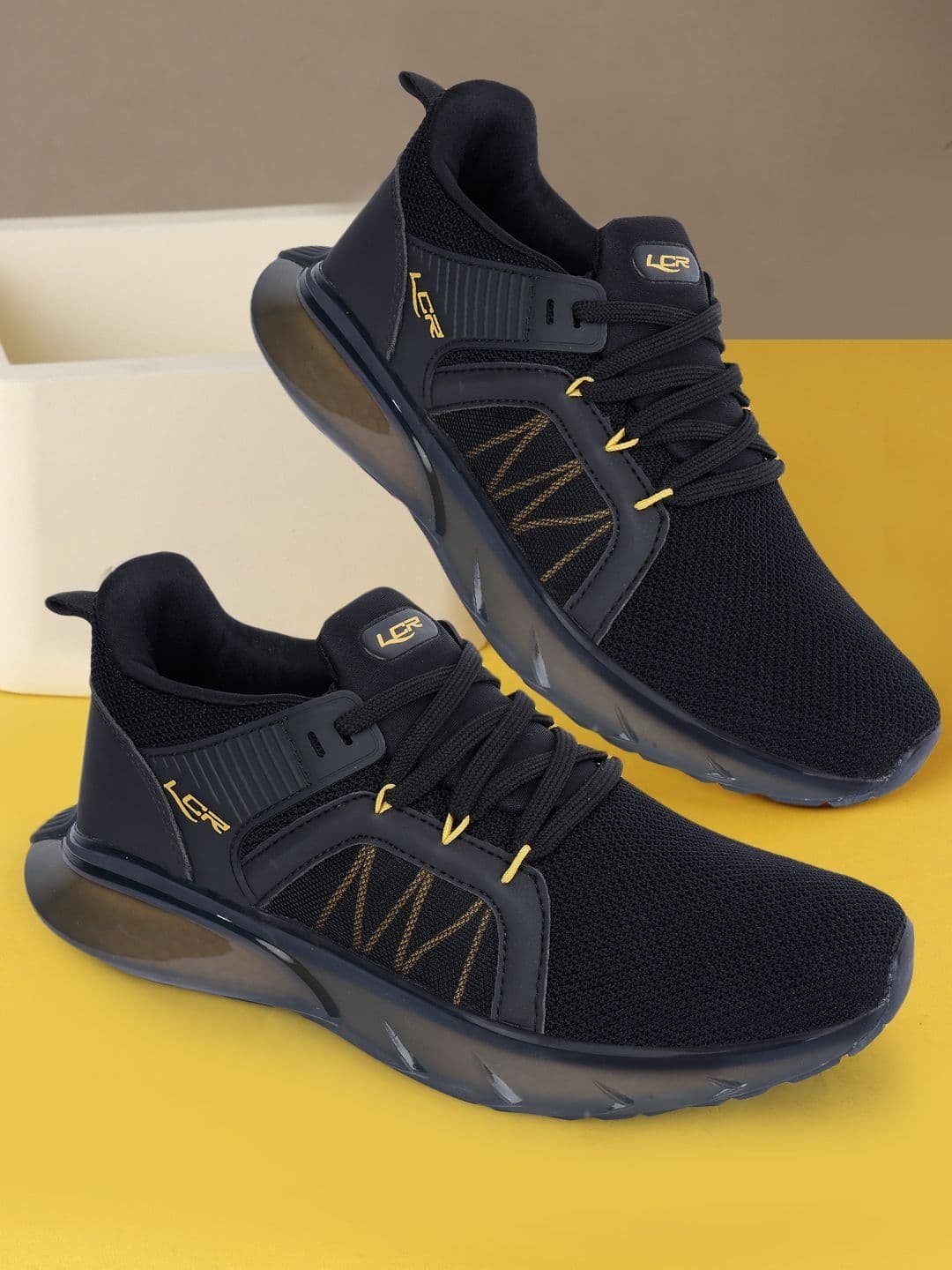 Lancer Men Mesh Training or Gym Non-Marking Shoes - view 1